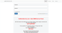 Desktop Screenshot of getsmmservice.com