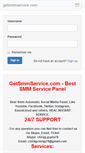 Mobile Screenshot of getsmmservice.com