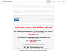 Tablet Screenshot of getsmmservice.com